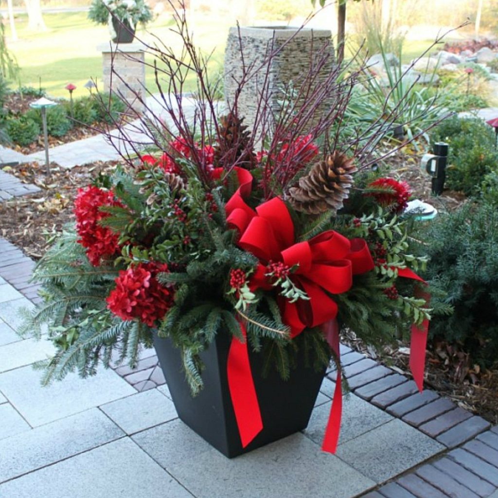 Holiday Container Gardens - Available for a Limited Time!