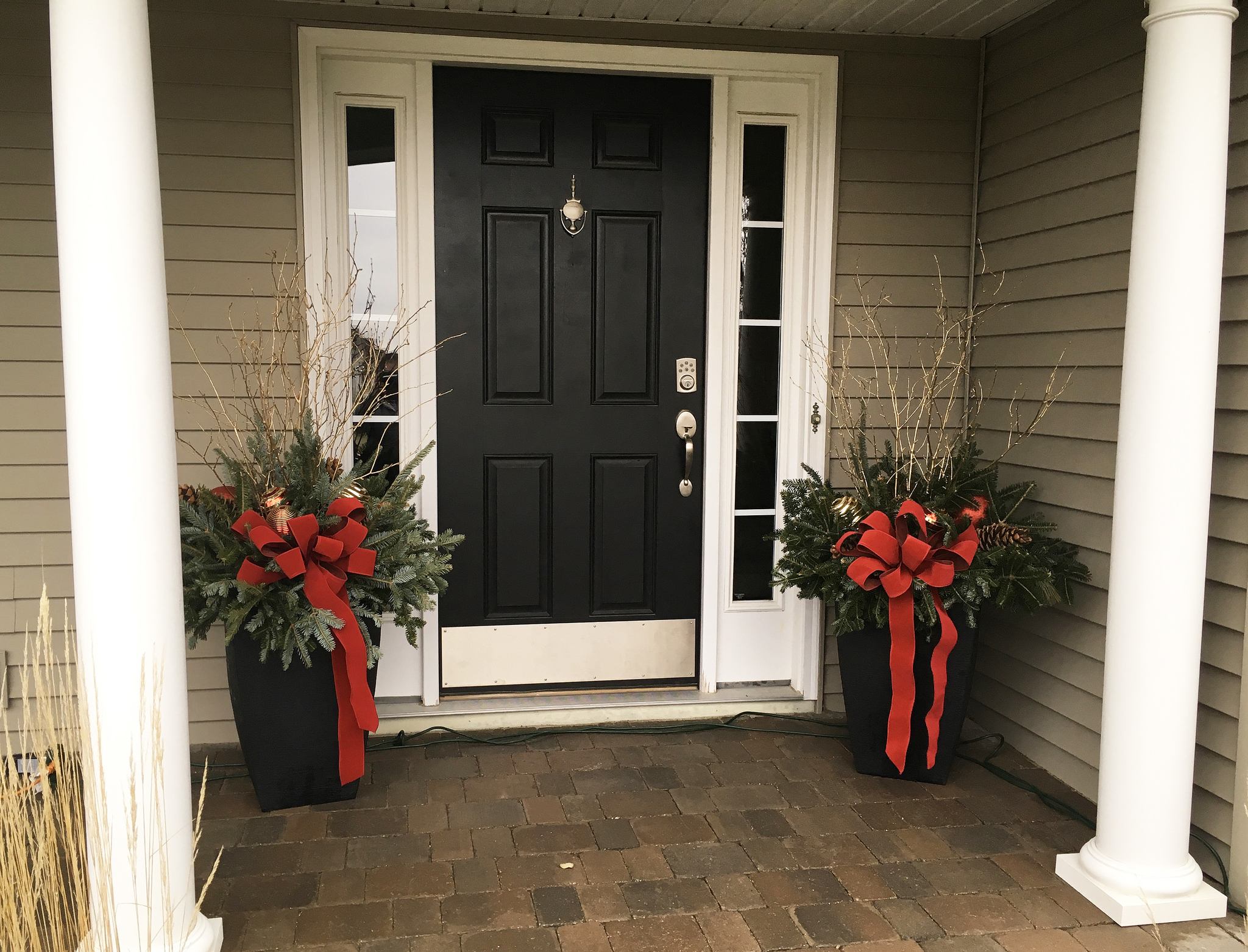 Holiday Container Gardens - Reder Landscaping - Landscape Design & Lawn ...